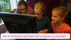 typecursus, aalsmeer, typen, kinderen, leren